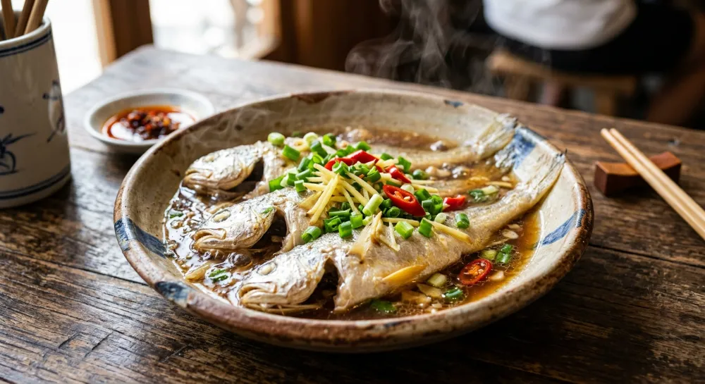 廈門特色海鮮料理古早味醬油水雜魚 廈門特色海鮮料理古早味醬油水雜魚