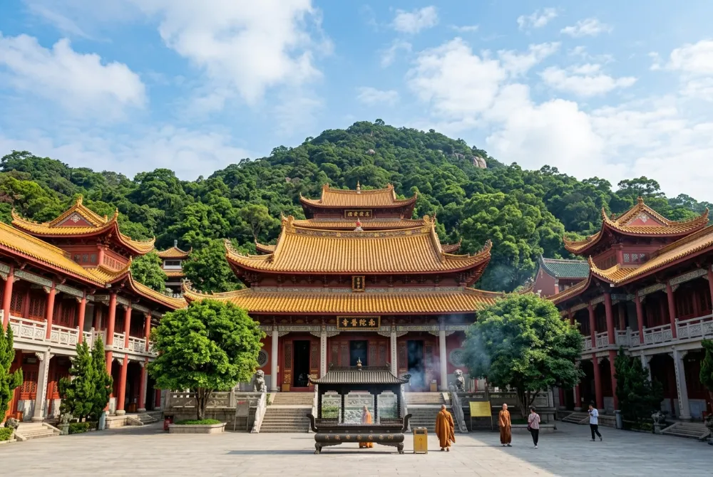 廈門南普陀寺與五老峰，閩南佛教聖地的莊嚴景致