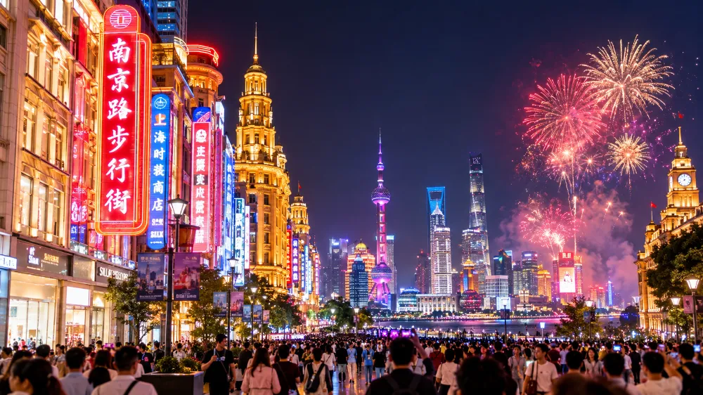 上海南京路步行街花火節：避開人潮的私房時段＋行程實測