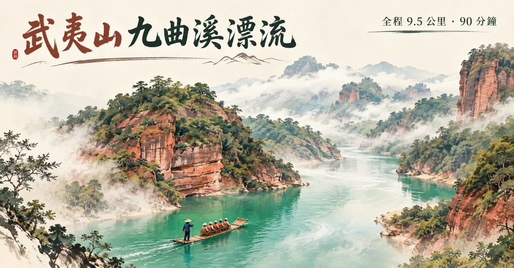 武夷山九曲溪漂流 武夷山九曲溪漂流